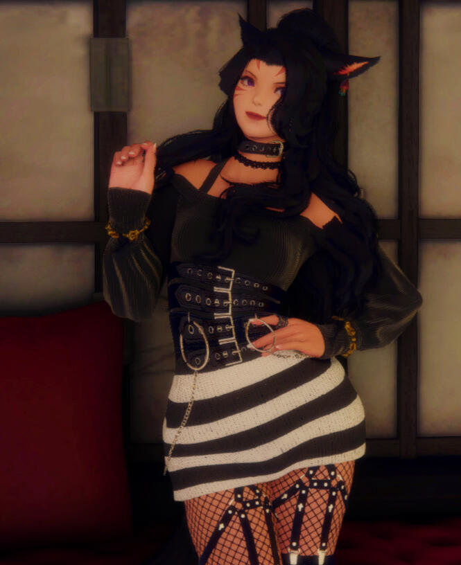 A photo of Cecilia Rosa, an Au' ra mother