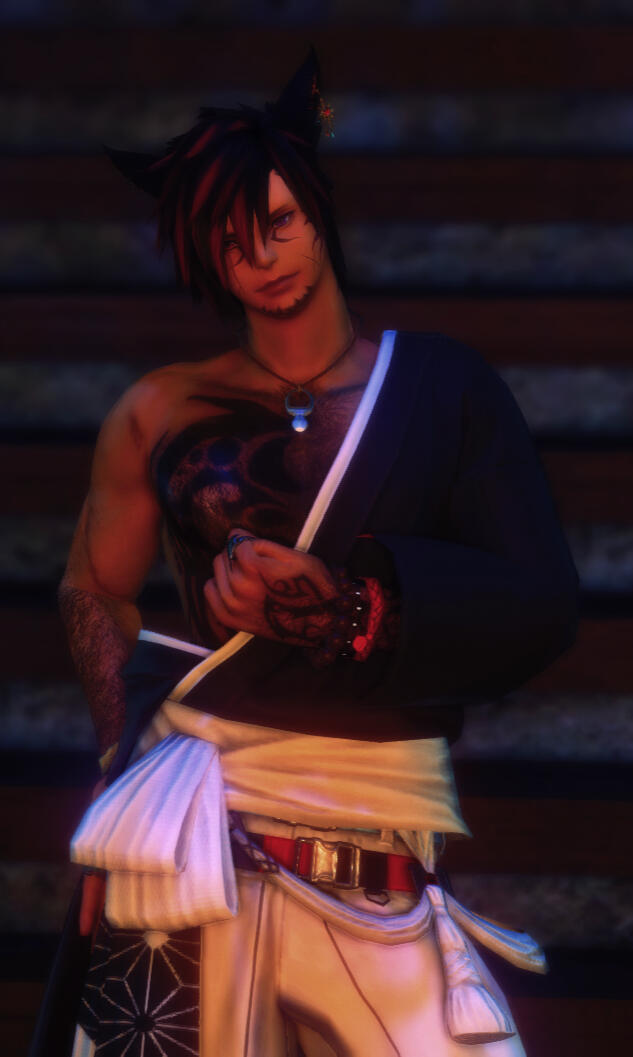 A photo of Jason Shoboshi, a Miqo'te Boy.